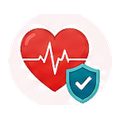 Cardiac screening icon